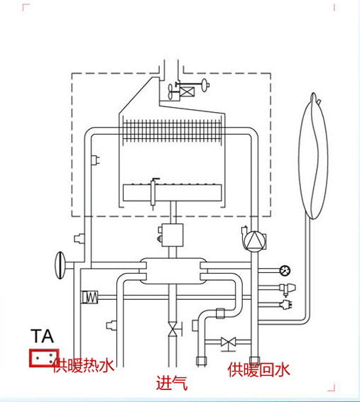 菲思盾壁掛爐供暖原理